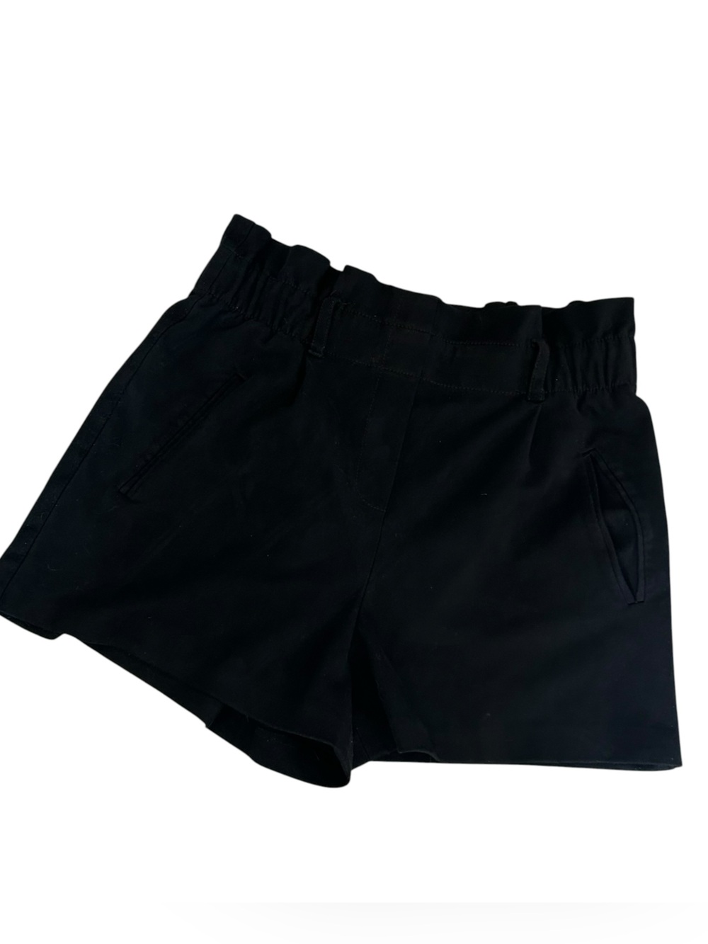 Black Zara High Wasted Shorts Trf Collection Design Women’s Size Small Style!